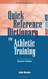 Quick Reference Dictionary For Athletic Training
