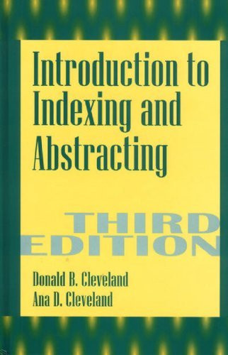 Introduction To Indexing And Abstracting