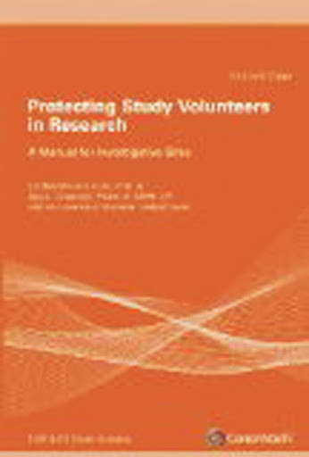 protecting study volunteers in research 5th edition