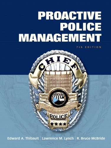 Proactive Police Management