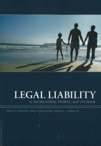 Legal Liability In Recreation Sports And Tourism