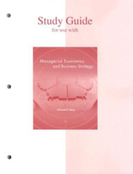 Study Guide To Accompany Managerial Economics And Business Strategy