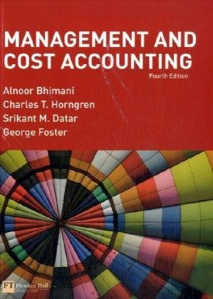 Management And Cost Accounting