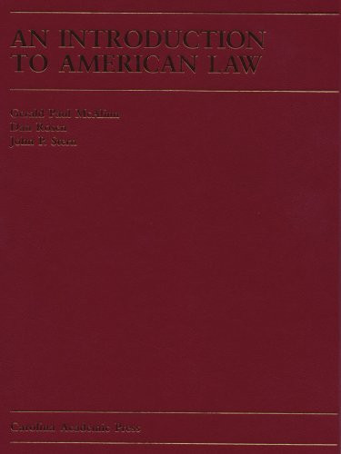 Introduction To American Law