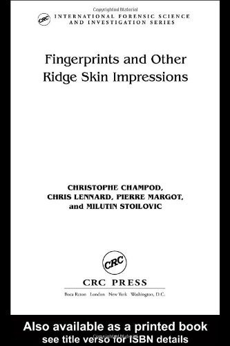 Fingerprints And Other Ridge Skin Impressions