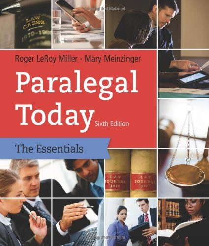 Paralegal Today The Essentials