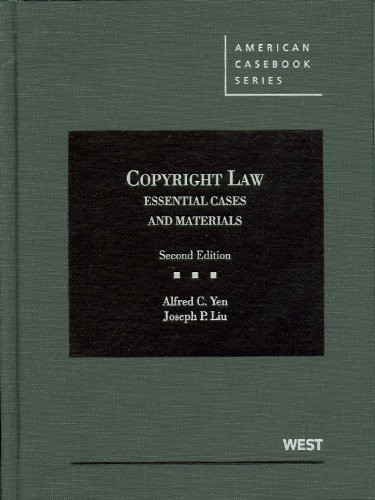 Copyright Law Essential Cases And Materials