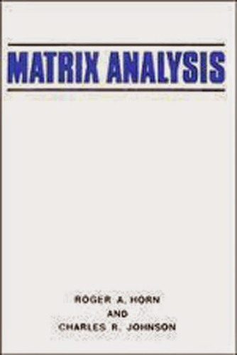 Matrix Analysis