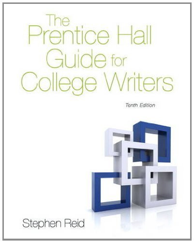 Prentice Hall Guide For College Writers