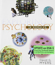 Exploring Psychology In Modules  by David G Myers