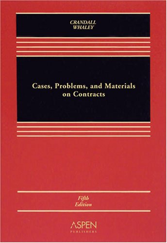 Cases Problems And Materials On Contracts