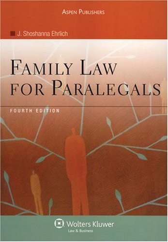 Family Law For Paralegals