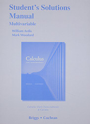 Student Solutions Manual Multivariable For Calculus And Calculus