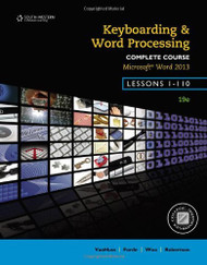 Keyboarding And Word Processing Complete Course Lessons 1-110