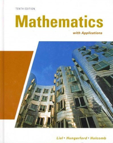 Mathematics With Applications In The Management Natural And Social Sciences