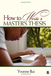 How To Write A Master's Thesis