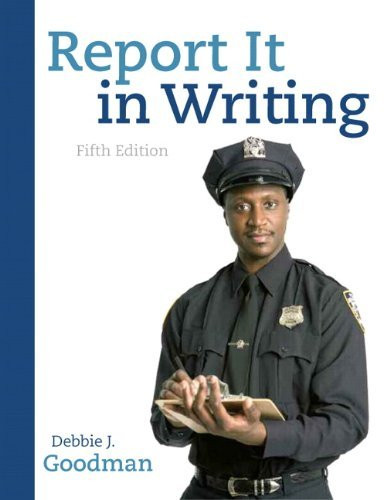 Report It In Writing