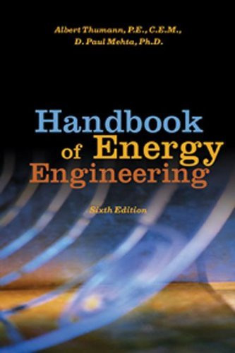 Handbook Of Energy Engineering