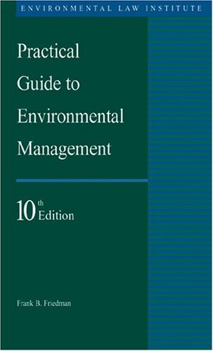 Practical Guide To Environmental Management