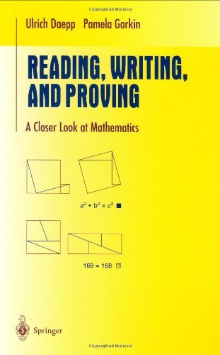 Reading Writing And Proving