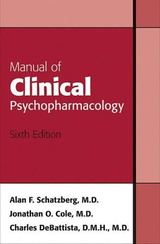 Manual Of Clinical Psychopharmacology