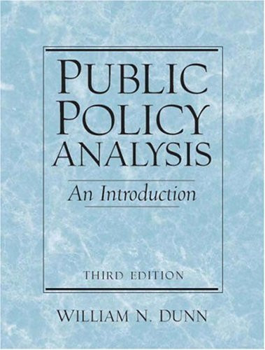 Public Policy Analysis