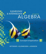 Elementary And Intermediate Algebra Concepts And Applications