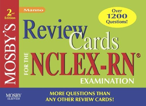 Mosby's Review Cards For The Nclex-Rn Examination