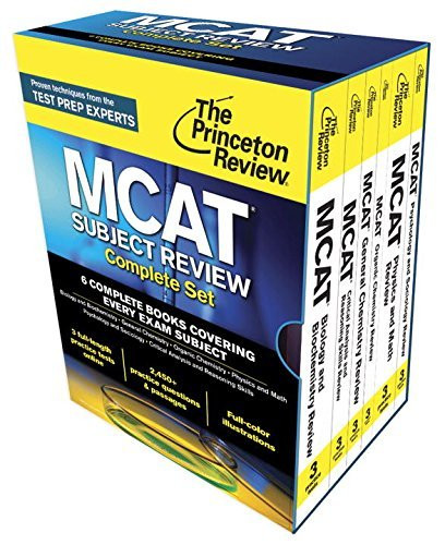 Princeton Review Mcat Subject Review Complete Box Set