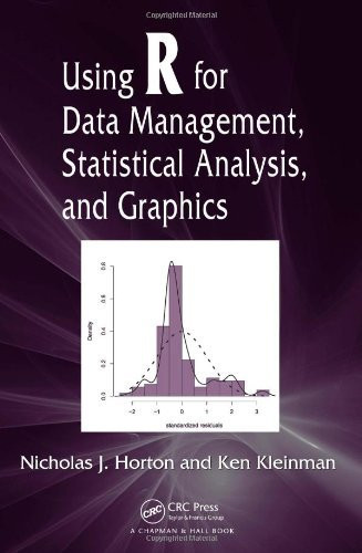 Using R For Data Management Statistical Analysis And Graphics