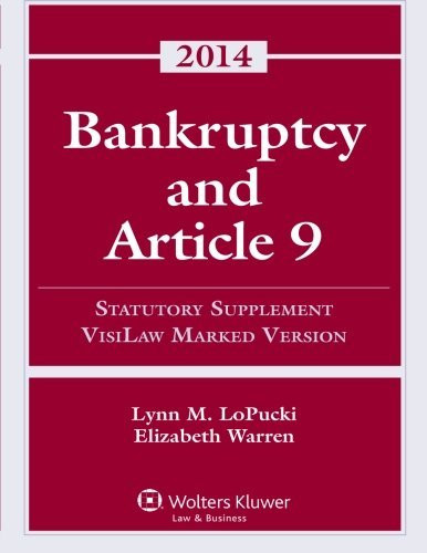 Bankruptcy Article 9 Statutory Supplement