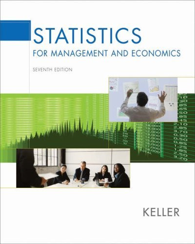 Statistics For Management And Economics