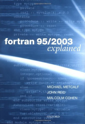 Modern Fortran Explained