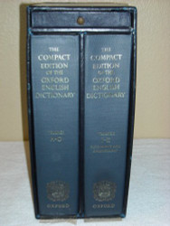 Compact Edition Of The Oxford English Dictionary