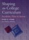 Shaping The College Curriculum