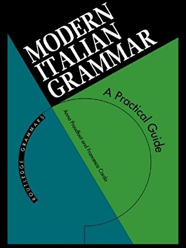 Modern Italian Grammar