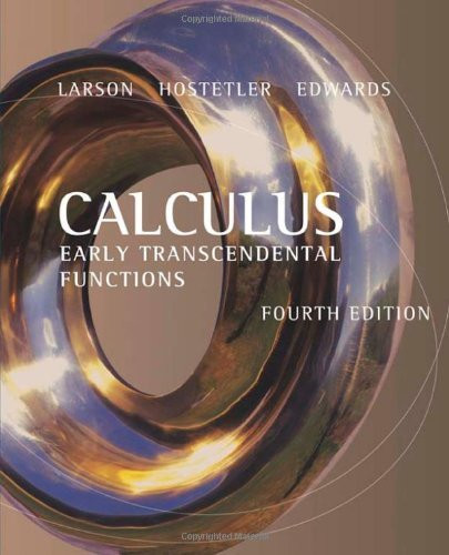 Calculus Early Transcendental Functions