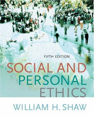 Social And Personal Ethics