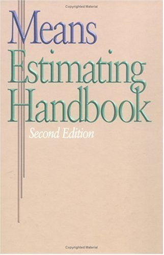 Estimating Handbook By Rsmeans