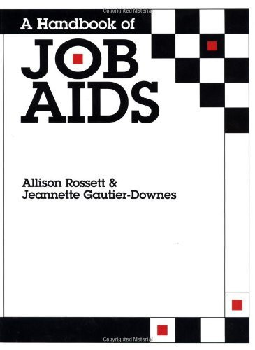 Handbook of Job Aids