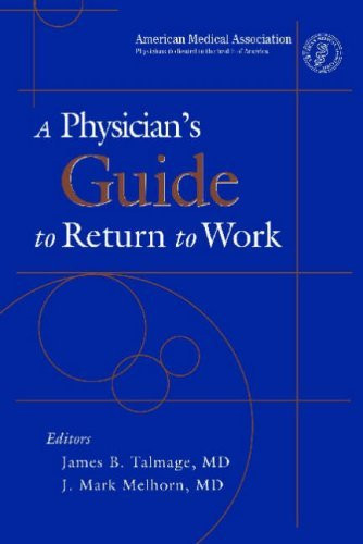 Ama Guides To The Evaluation Of Work Ability And Return To Work