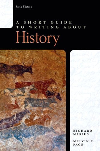Short Guide To Writing About History