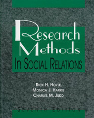 Research Methods In Social Relations