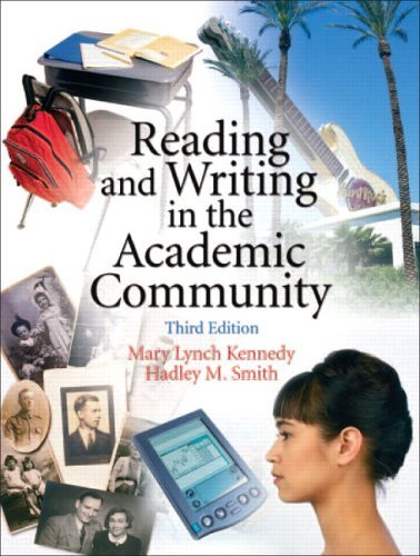 Reading And Writing In The Academic Community