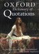 Oxford Dictionary Of Quotations