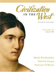 Civilization In The West Volume 2 Since 1555