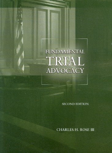 Fundamental Trial Advocacy
