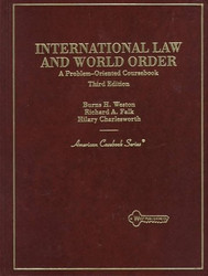 International Law And World Order