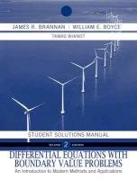 Differential Equations Student Solutions Manual
