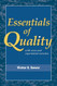 Essentials Of Quality With Cases And Experiential Exercises